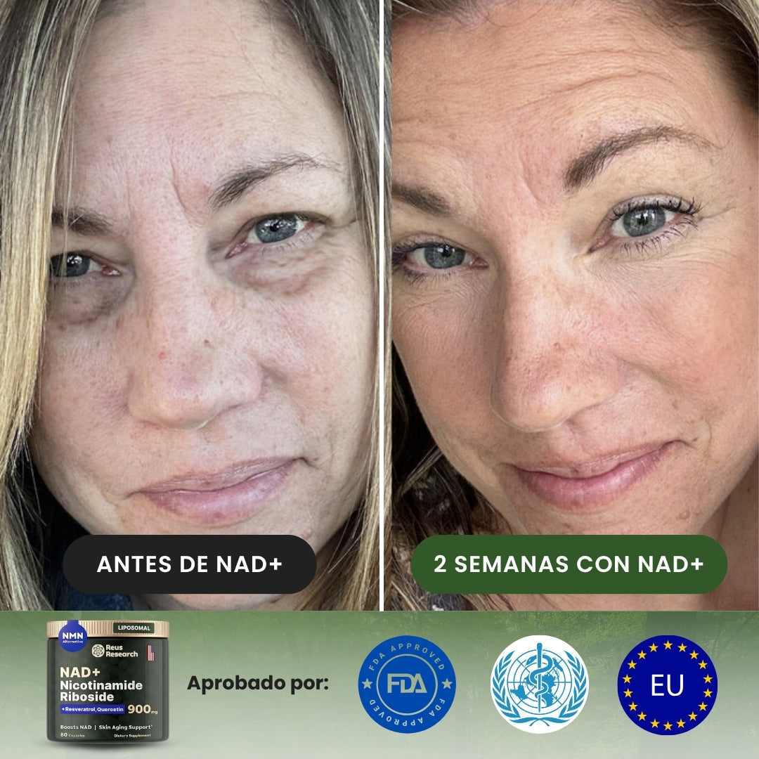 ¡Activa tu NAD+ y recupera la energía, vitalidad y claridad mental que tenías a los 30!
