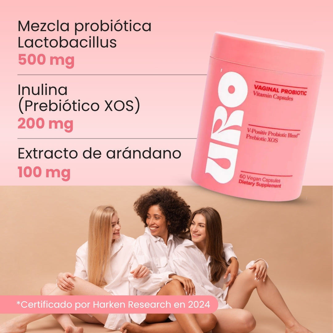 URO PROBIOTIC® | Elimina y previene infecciones, el mal olor y picazón en tu zona íntima en solo 1 semana