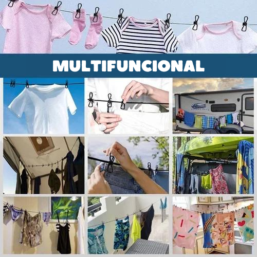 1 + 1 GRATIS Tendedero Portátil Elástico Irrompible Clothesline™