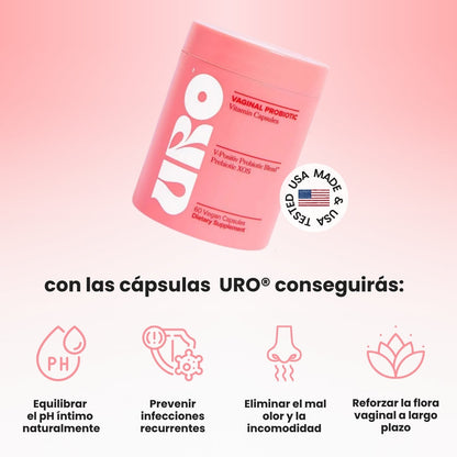 URO PROBIOTIC® | Elimina y previene infecciones, el mal olor y picazón en tu zona íntima en solo 1 semana