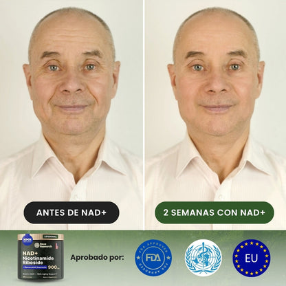 ¡Activa tu NAD+ y recupera la energía, vitalidad y claridad mental que tenías a los 30!
