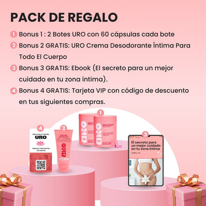 URO PROBIOTIC® | Elimina y previene infecciones, el mal olor y picazón en tu zona íntima en solo 1 semana