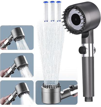 Cabezal De Ducha De Alta Presión + 3 Filtros de regalo