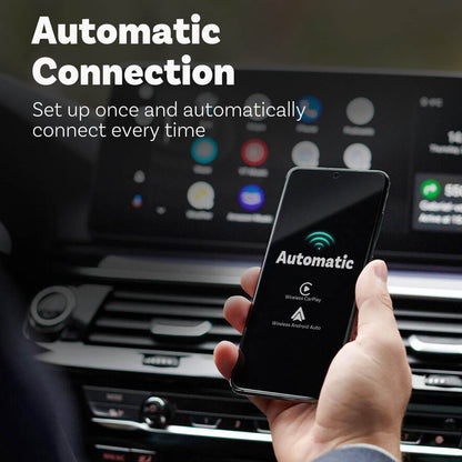 Mini adaptador inalámbrico CarPlay/Android Auto