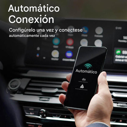 Mini adaptador inalámbrico CarPlay/Android Auto