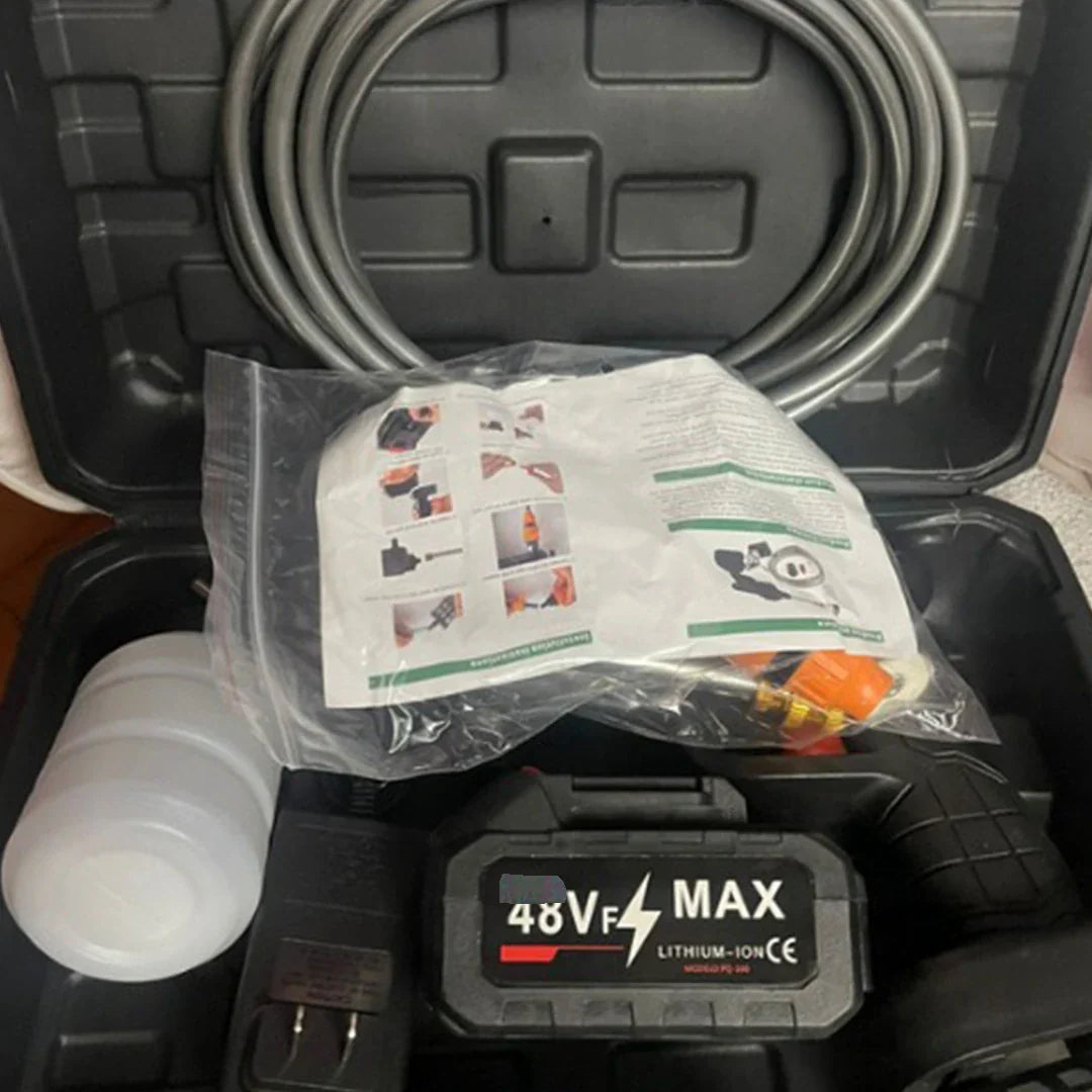 Lavadora a Presión Portátil Combo Completo + Maleta - HidroJet 01