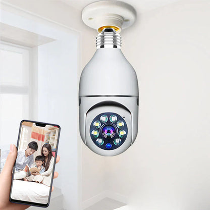 Bombilla Espía: Cámara de Seguridad 360º con Visión Nocturna BULBCAM®