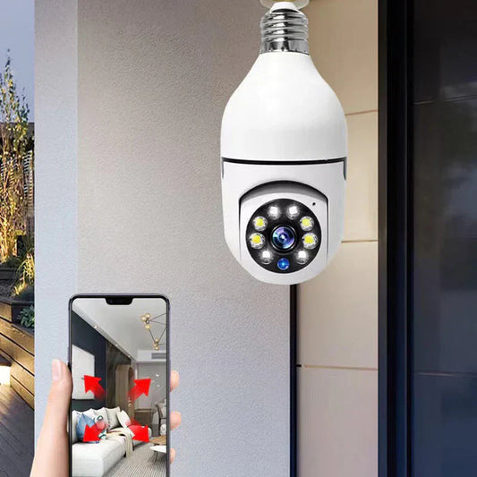 Bombilla Espía: Cámara de Seguridad 360º con Visión Nocturna BULBCAM®