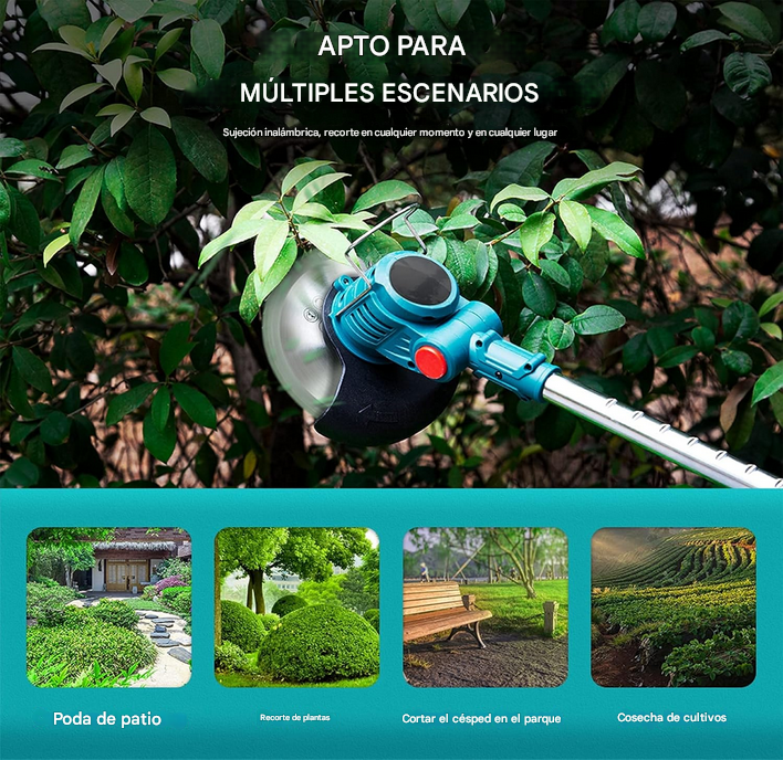 Máquina Multifuncional 15 en 1 – Potencia y Versatilidad para Todo tu Jardín