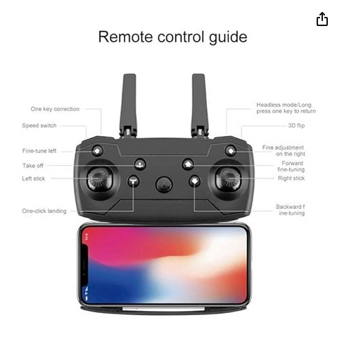 Drone W8 Pro Max – Potencia, Estabilidad y Cámara 4K Ultra HD