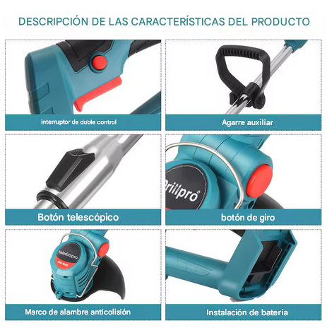 Máquina Multifuncional 15 en 1 – Potencia y Versatilidad para Todo tu Jardín