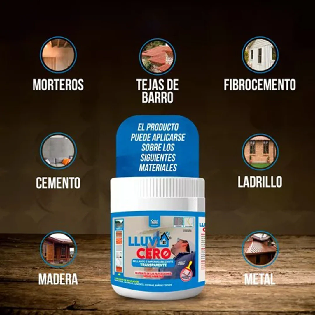 Selante Antivazamentos Invisible con 10 Años de Durabilidade - SelleTodo 550g