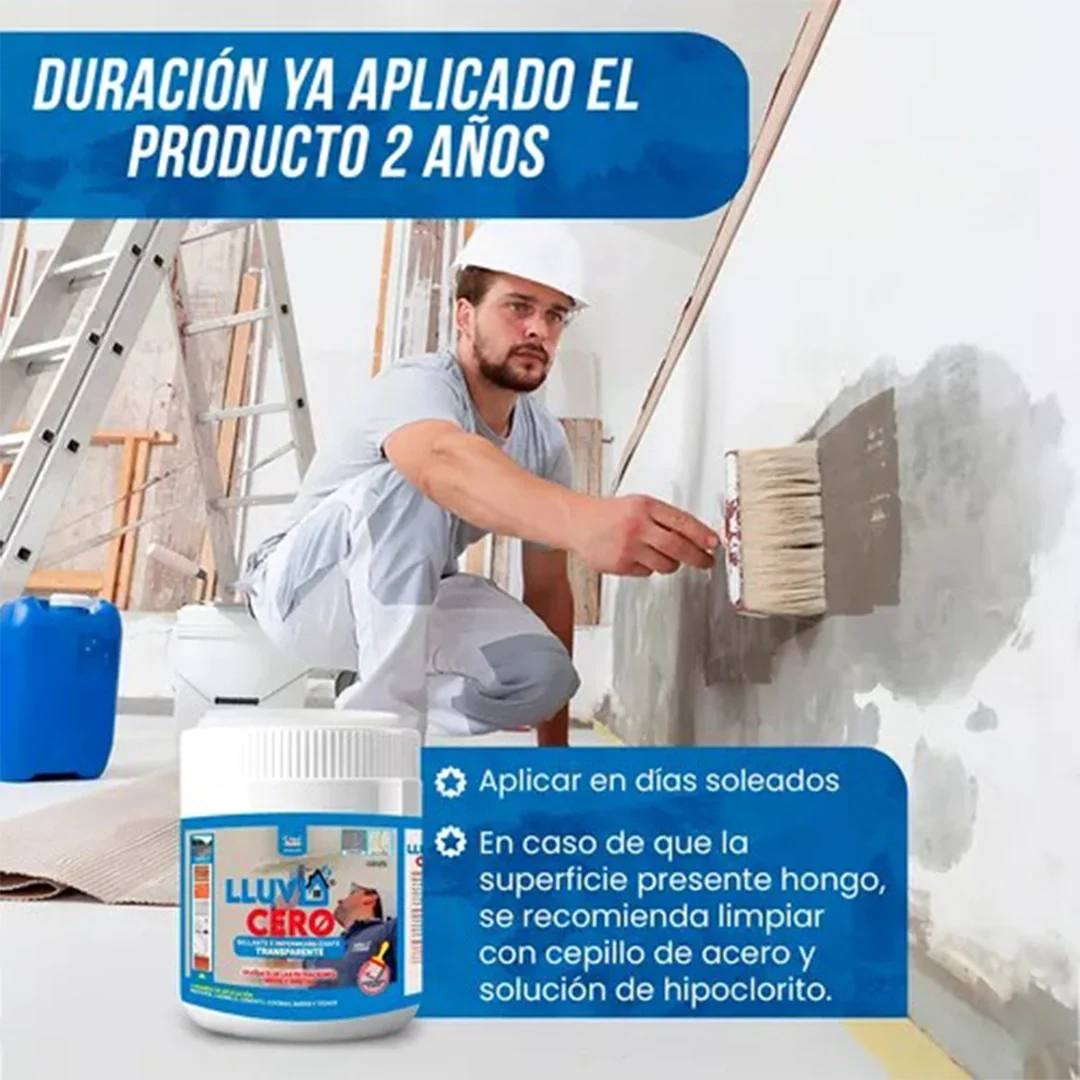 Selante Antivazamentos Invisible con 10 Años de Durabilidade - SelleTodo 550g