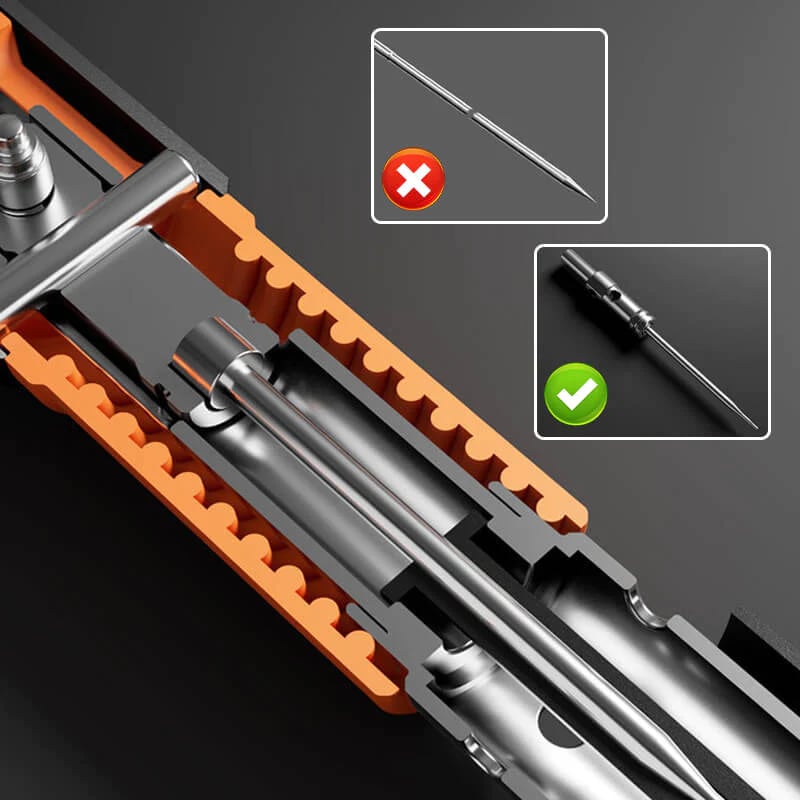 Clavadora de clavos silenciada NAILER™ + 50 clavos gratis
