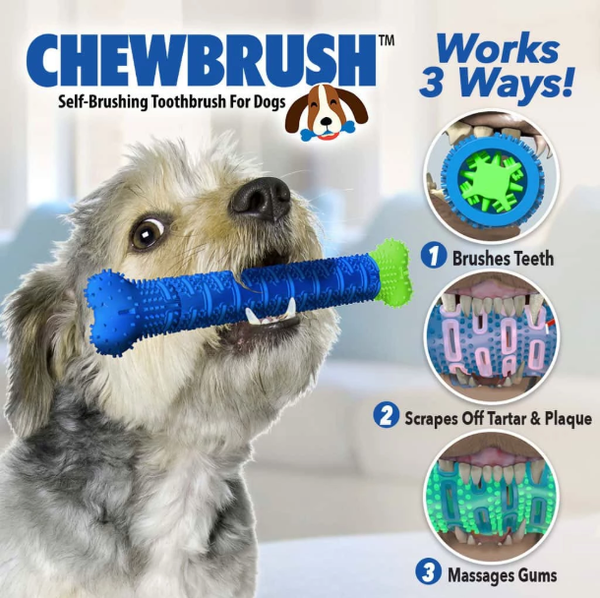 Hueso Cepillo Dental para Perros ChewBrush™