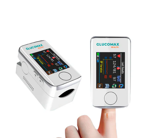 GlucoMax™ Glucómetro láser oficial e indoloro
